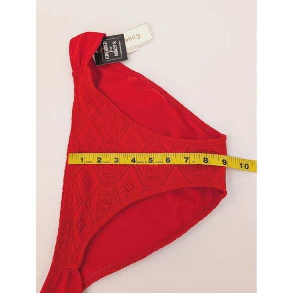 2 Women Bikini Bottom Large Red Green Sundazed Mermaid Ruffled Hula Honey Resort - Picture 11 of 13